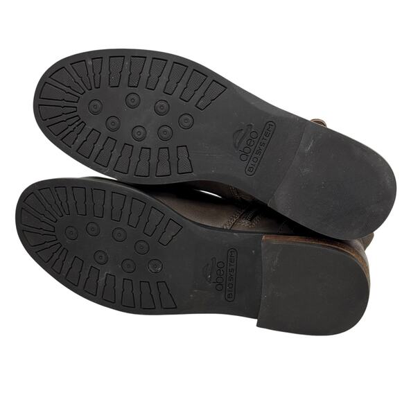 Abeo Yasmin Scrunchy Boot SZ 6N Womens Brown Comfort Ankle Biker Bio System Boot - Picture 8 of 10